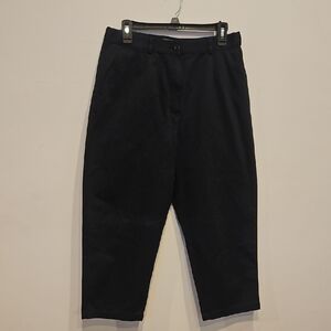 L.L. Bean Women's Dark Navy Capris